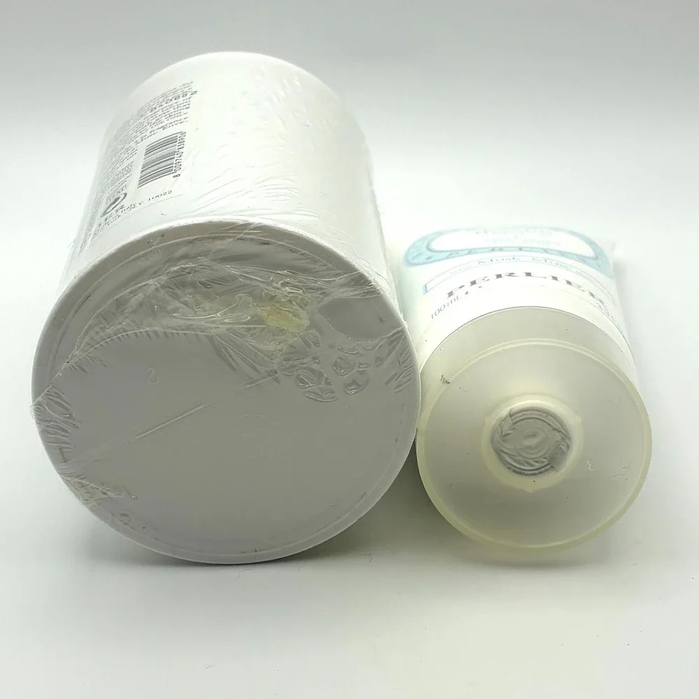Perlier White Musk Hand Cream 3.3 oz and Talcum Powder 3.5 oz Set New Sealed‎